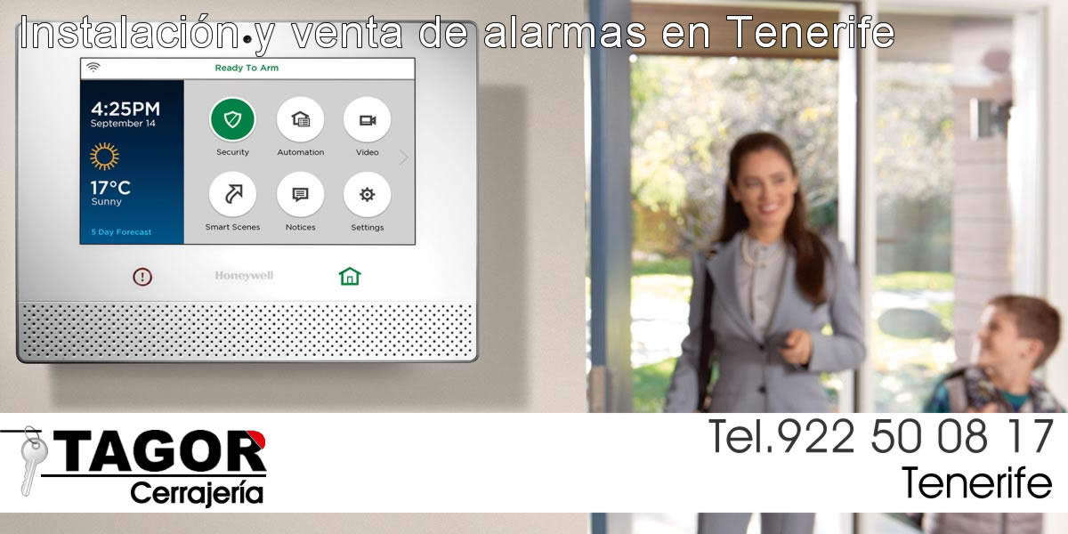 Instalación y venta de alarmas en Tenerife