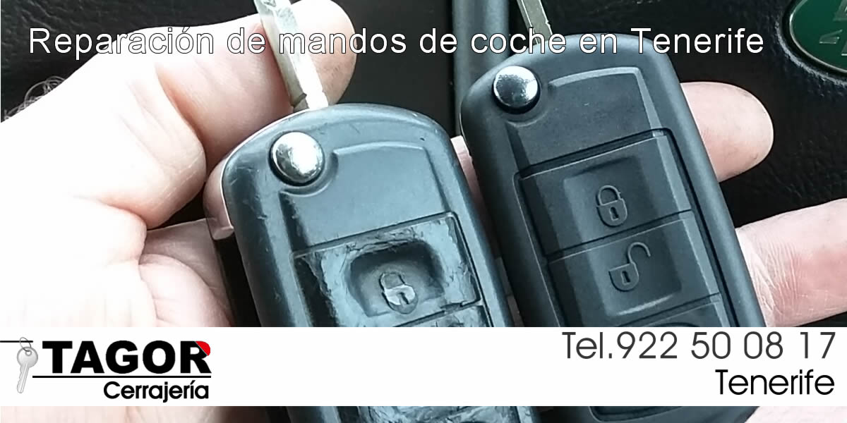 Reparación de mandos de coche en Tenerife